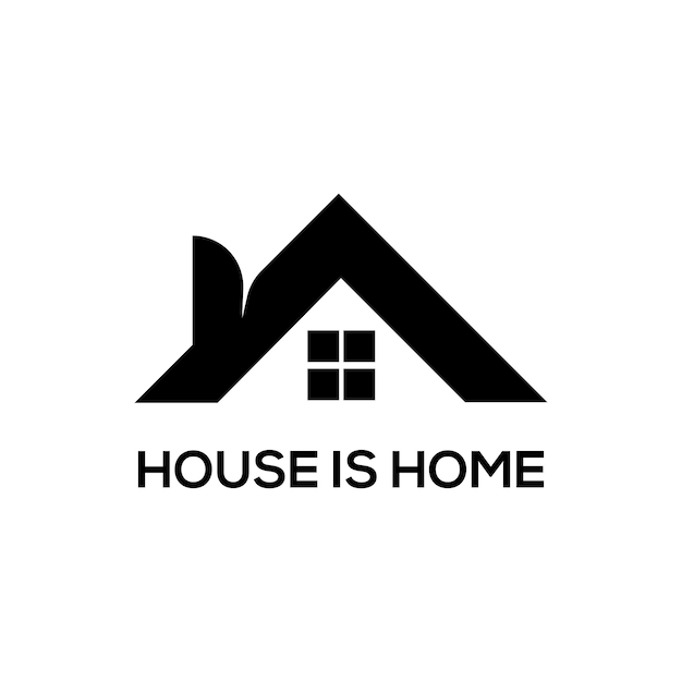 Home logo template vector for interior design business