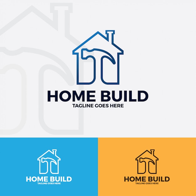 Home logo vector kunst