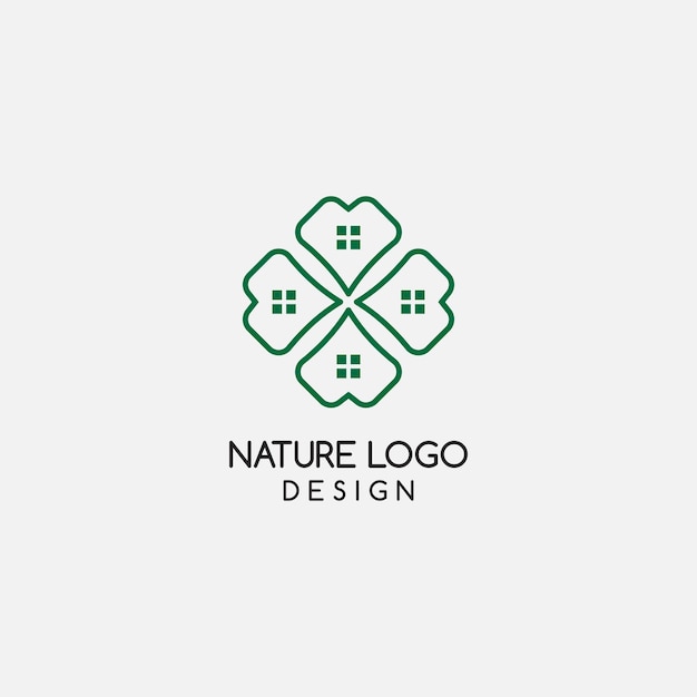 Home love logo icon design template