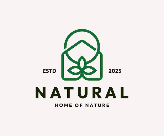 Home of Nature Logo-ontwerp voor uw bedrijf