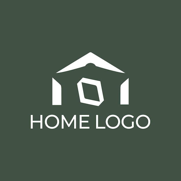 Home organization logo design