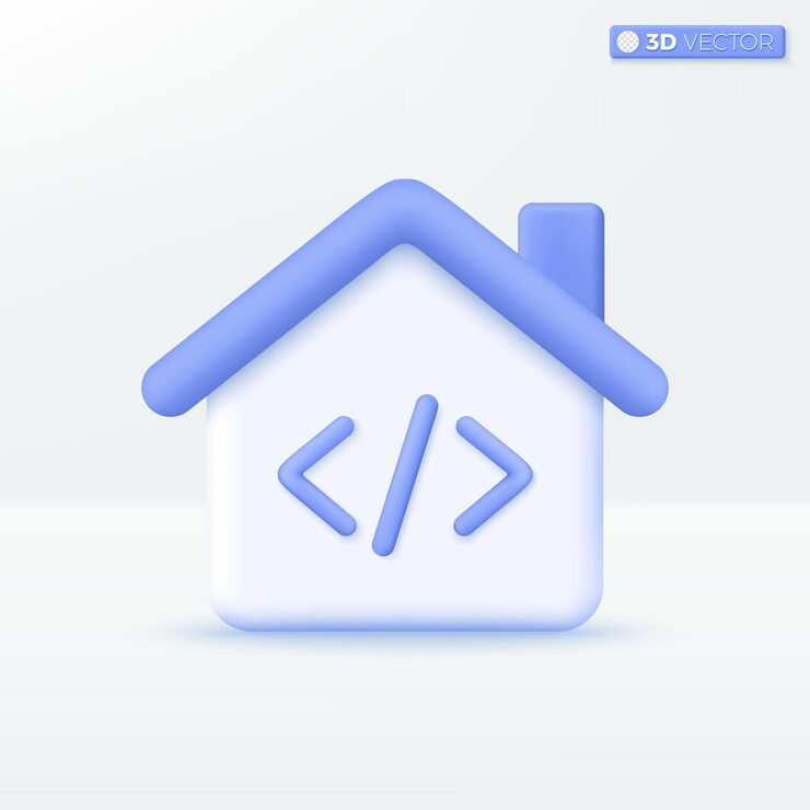 Vector ホームページ 開発 アイコン シンボル スクリプト コーディング言語 ウェブサイト プログラミング ソフトウェア コンセプト 3d ベクトル 分離 イラスト デザイン 漫画 パステル ミニマル スタイル デザイン ux ui 印刷 広告