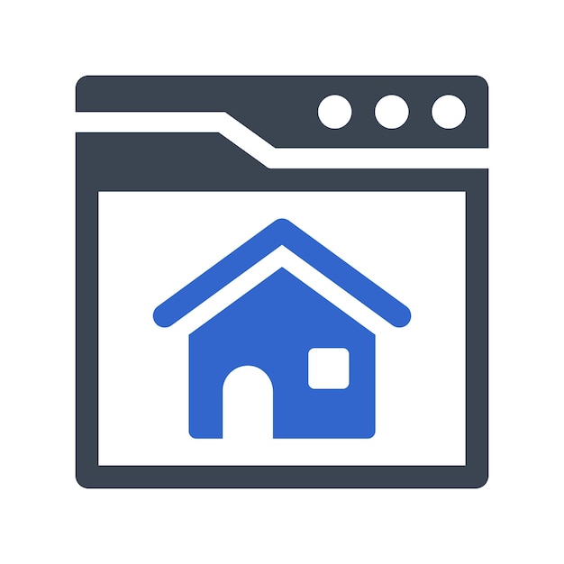 Home page interface icon