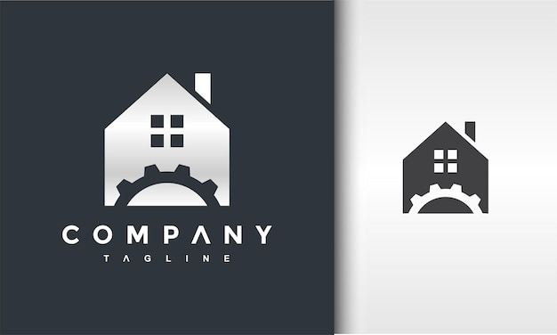 home real estate gear logo