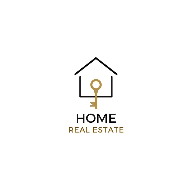 a home for real estate is shown on a white background