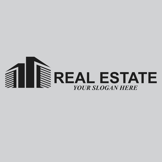 Home real estate logo and vector