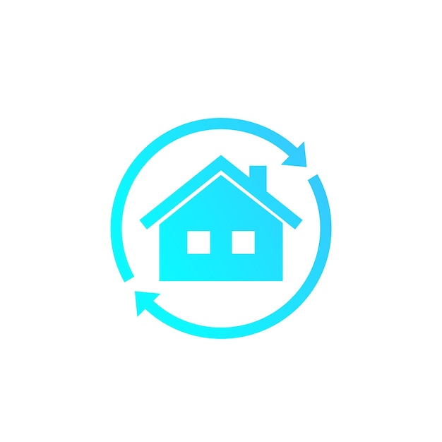 Home rent vector icon