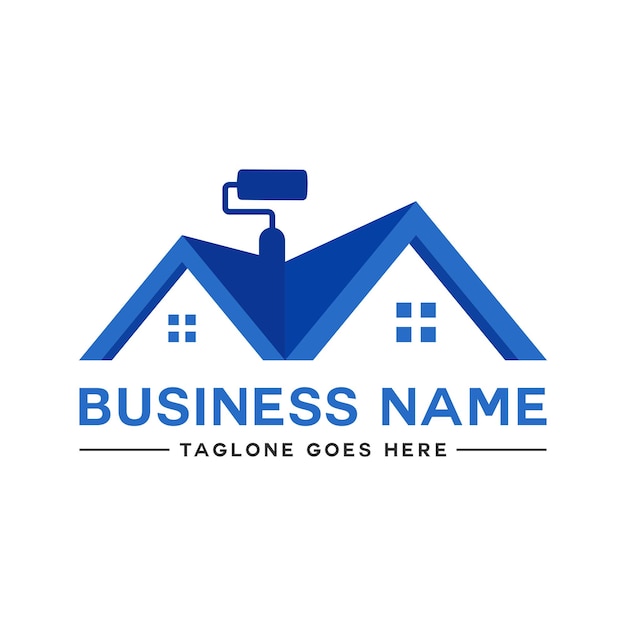 Home repair logo design handyman home logo