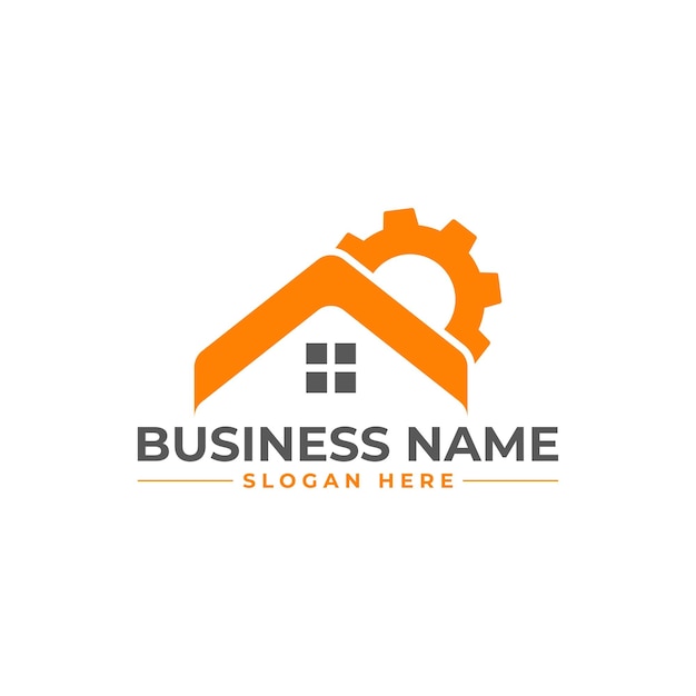 Home repair, roofing, remodeling, handyman, home renovation, decor,remodeling logo