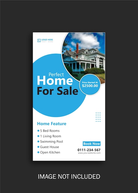 Home sale  instagram facebook store Banner template design