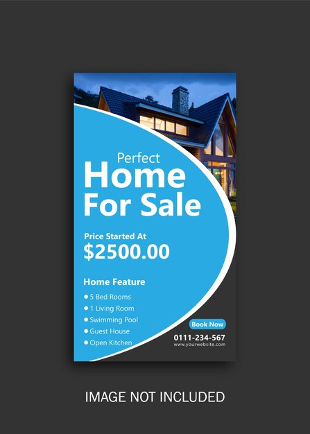 Home sale  instagram facebook store Banner template design