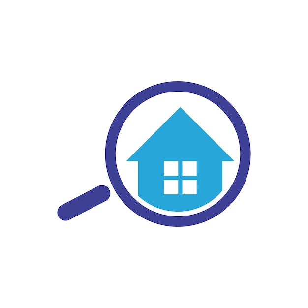 Home search logo template