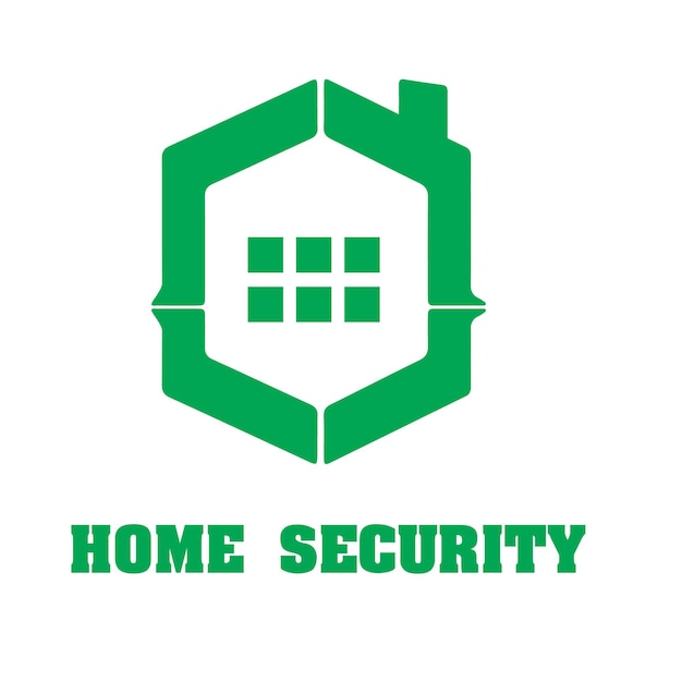 Home Security logo icon design eps file