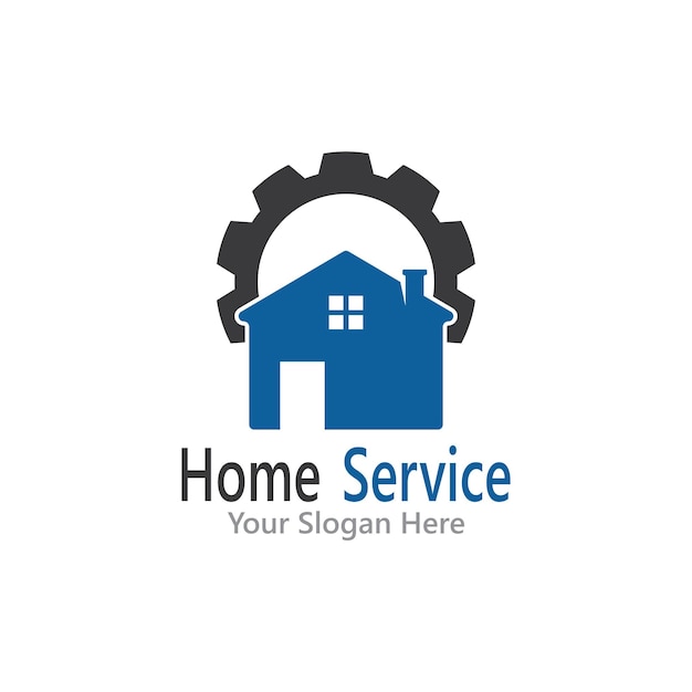 Home Service Construction logo Vector Template