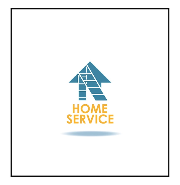 Vector home services logo , home repair