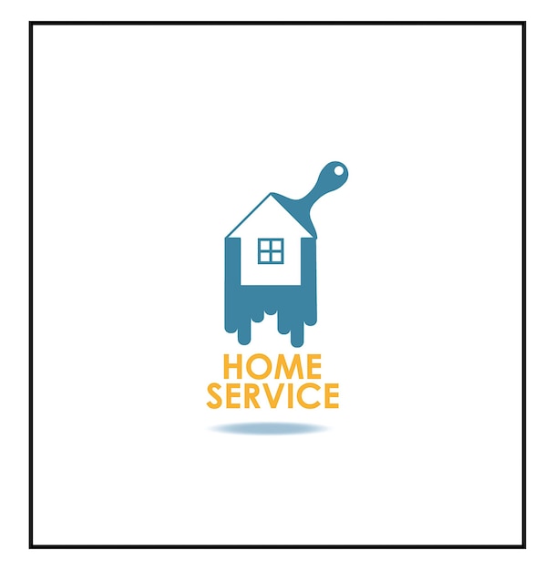 Vector home services logo , home repair