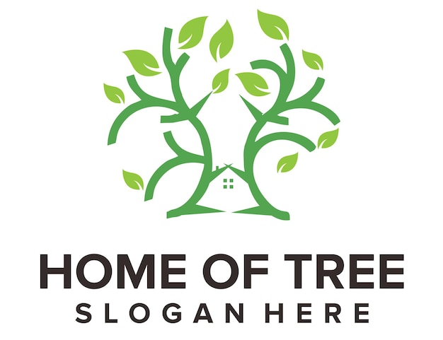 Home tree logo