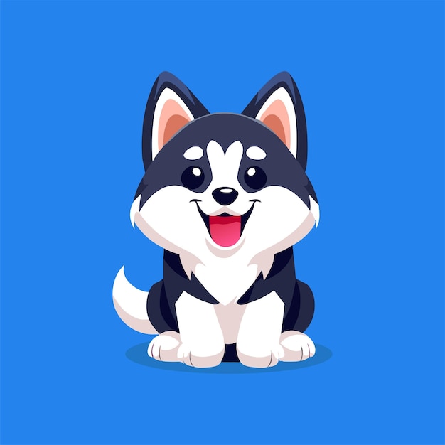 Vector hond cartoon dier vector tekening