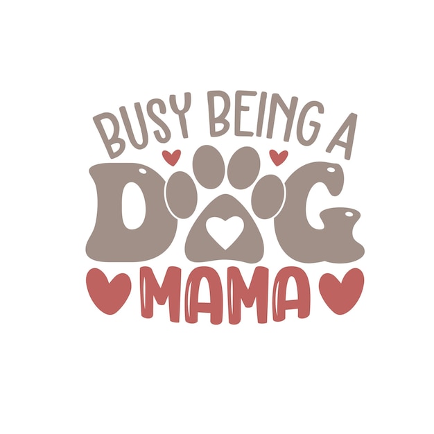 Vector hond svg hond svg tshirt ontwerp hond citaat svgdog sayingpet svg