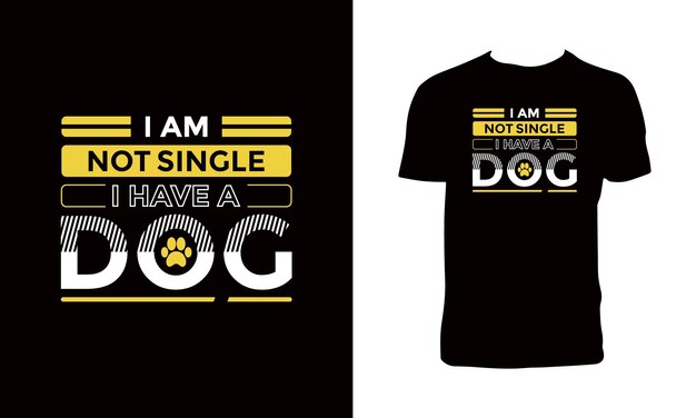 HOND VECTOR T-SHIRT ONTWERP