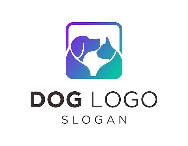 Honden logo ontwerp