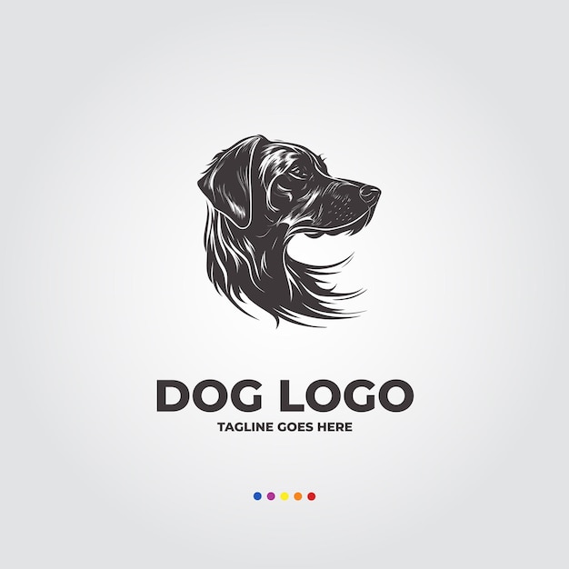 Honden logo ontwerp