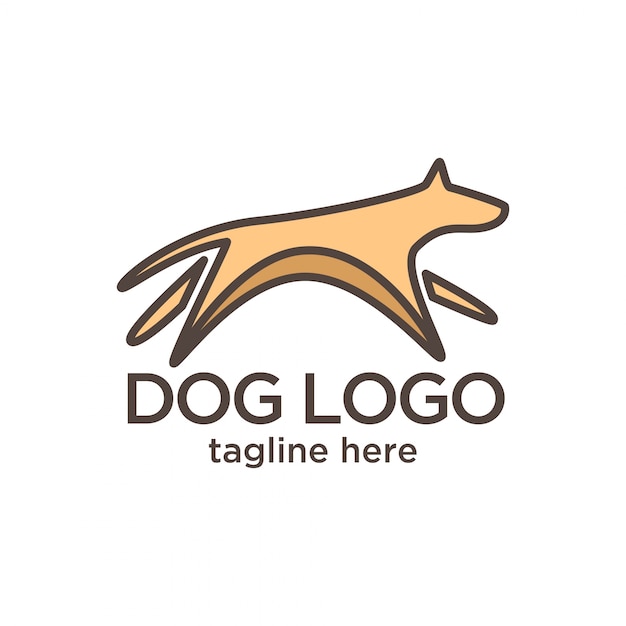 Vector honden logo