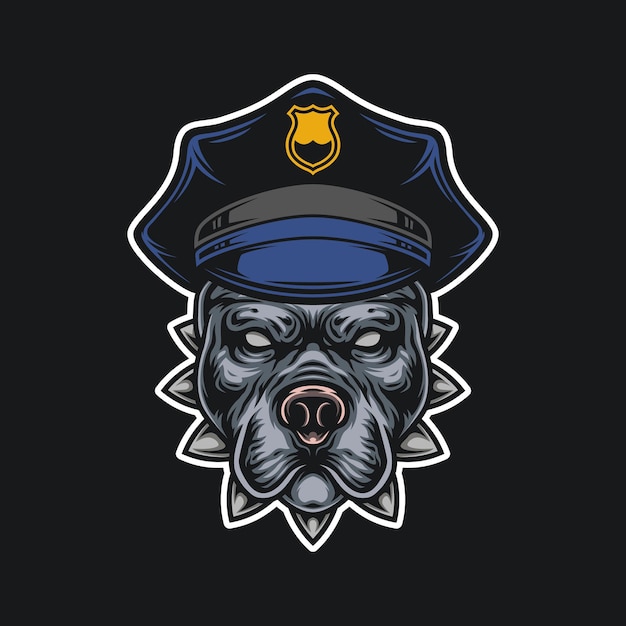 Vector hondenpolitie