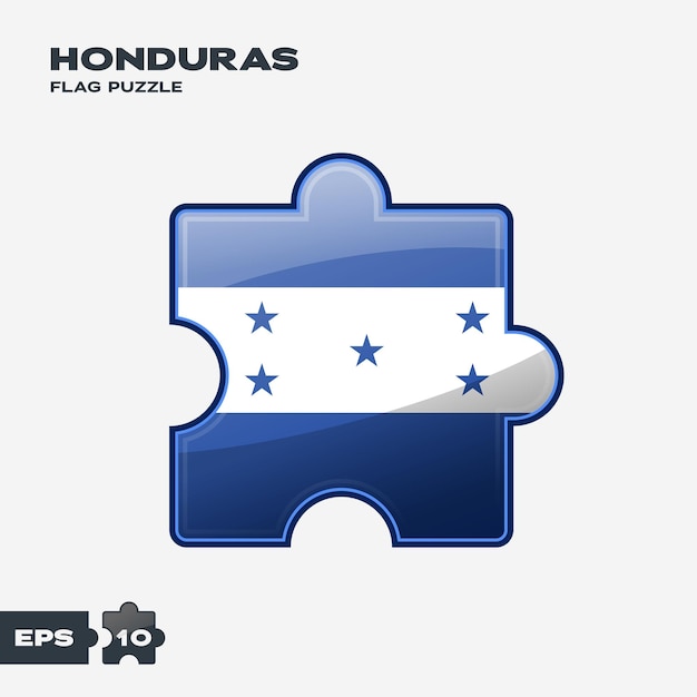 Honduras Flag Puzzle