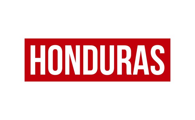 Honduras Rubberstempel Zegel Vector