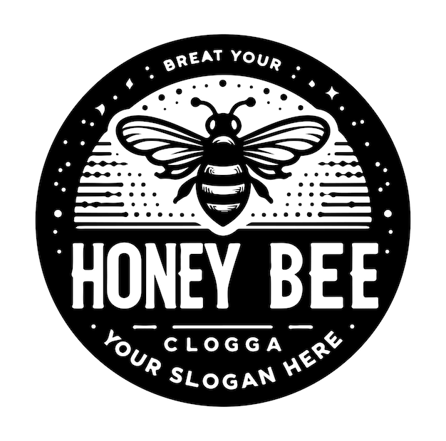 Vector honey and apiary set of colored emblems labels badges and signs for package on light background