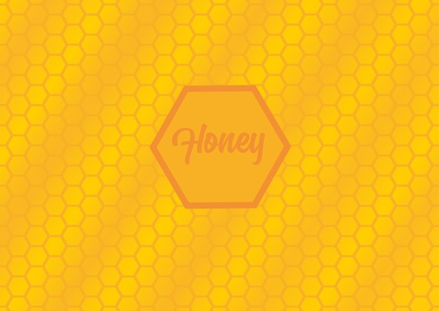 Vector honey background vector pattern texture