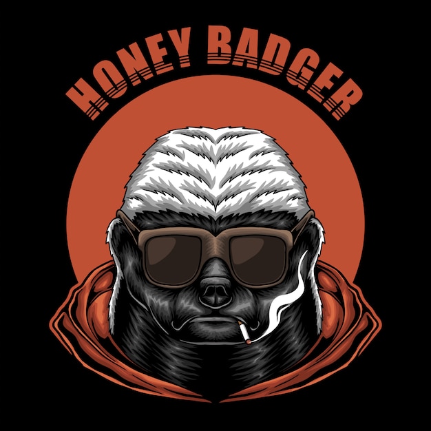 Honey badger eyeglasses