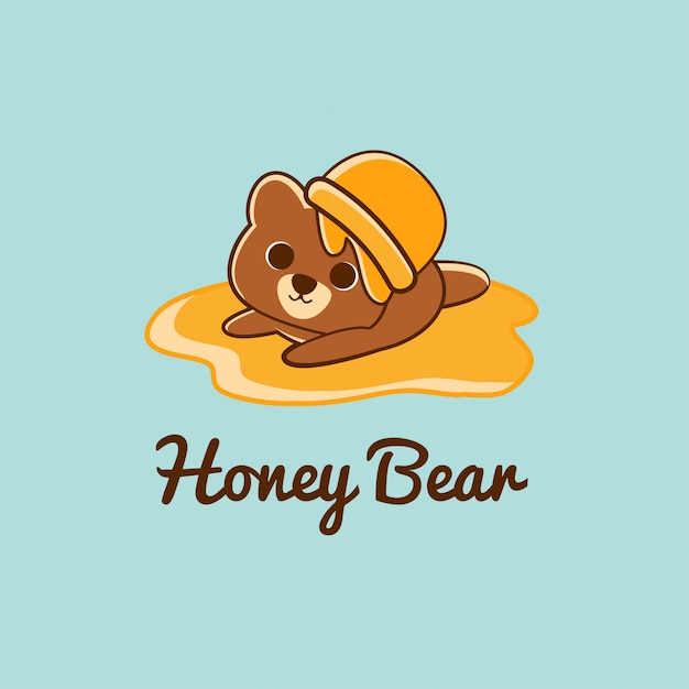 Honey bear logo