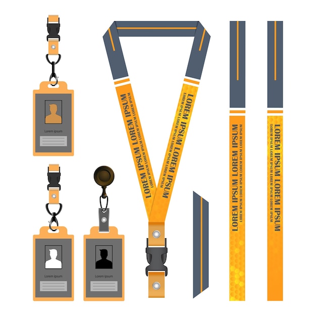 Honey Bee Lanyard Template