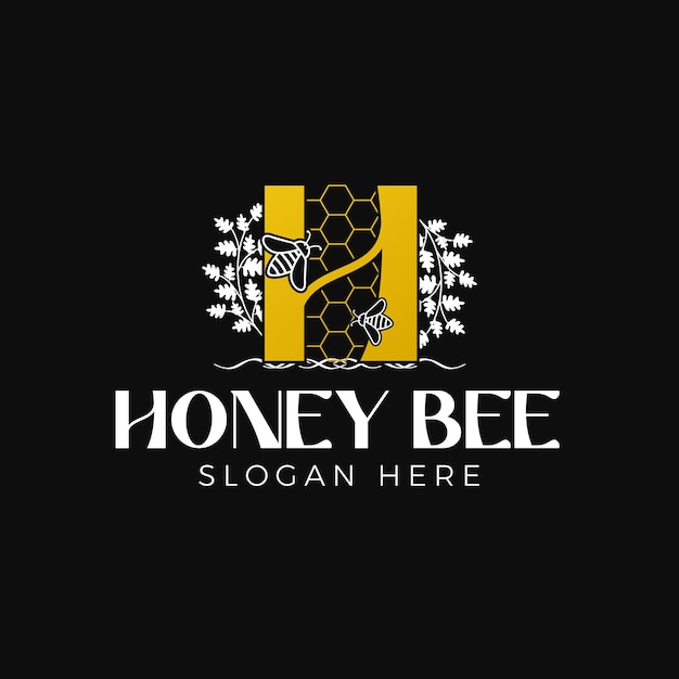 Дизайн логотипа Honey Bee