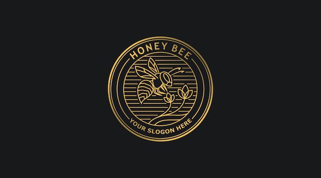 Honey bee logo