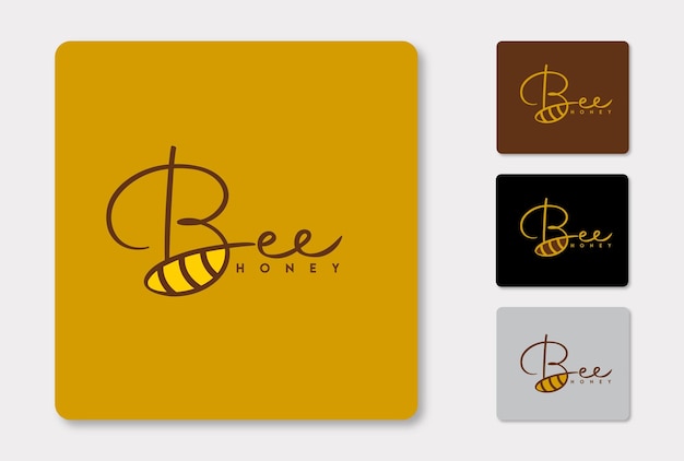 Honey bee logo