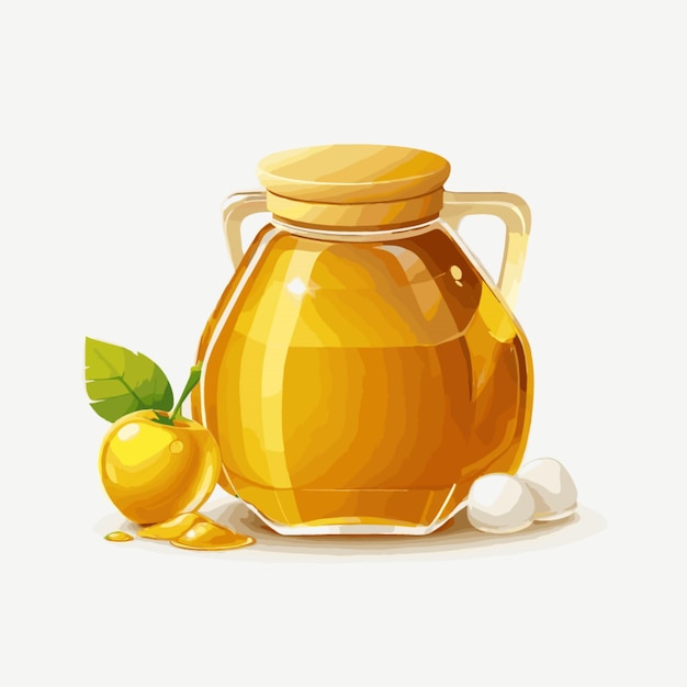 Vector honey cartoon vector