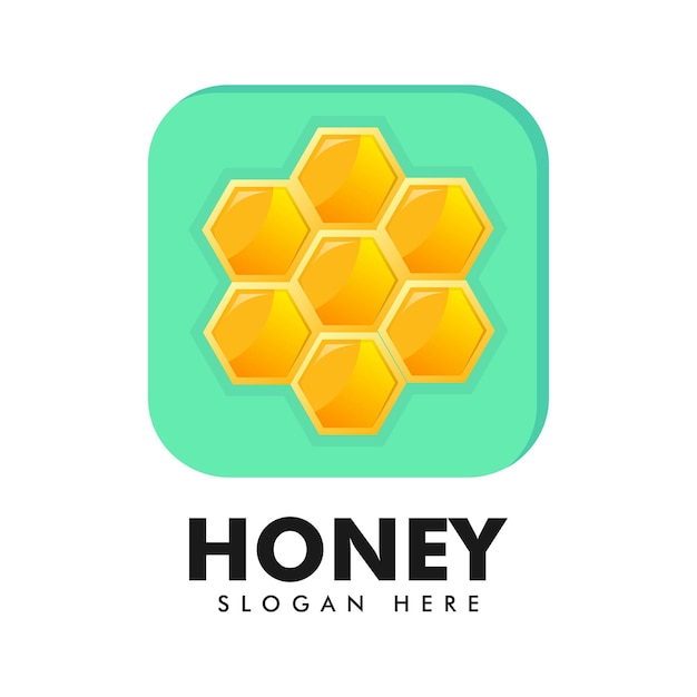 Honey colorful logo