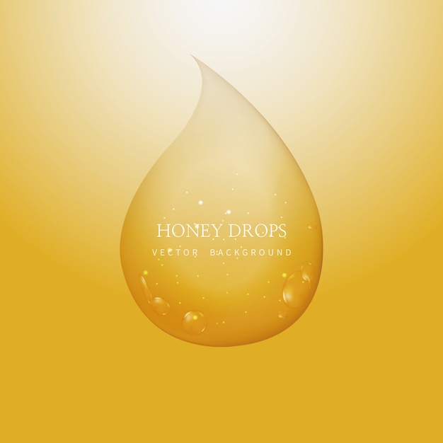 Honey Drip and Honey Background