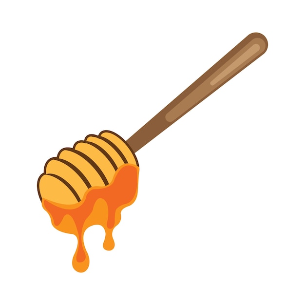 Vector honey icon logo vector design template