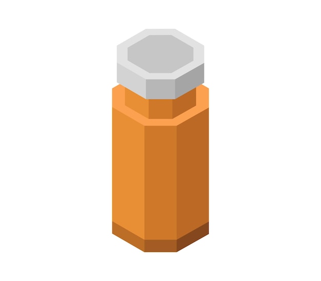 Honey jar isometric