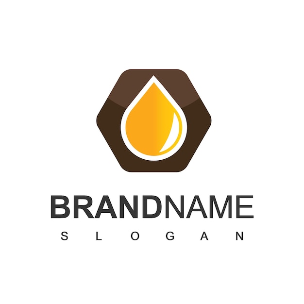 Honey Logo, Honey Icon Design Vector