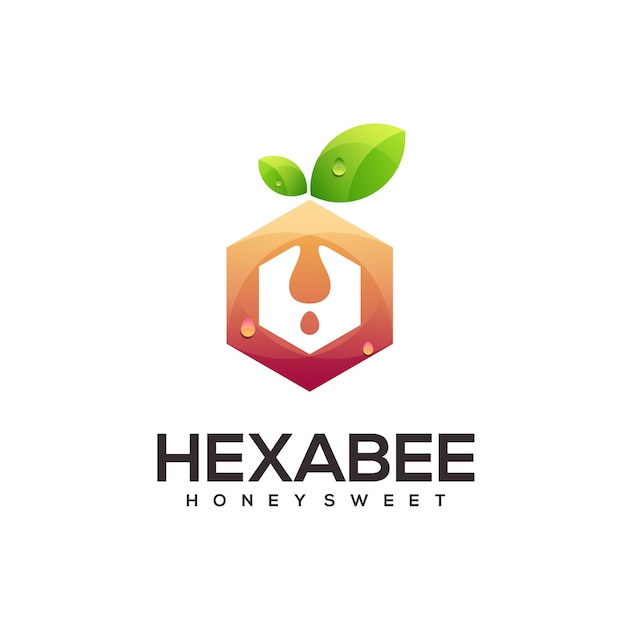 Honey logo template