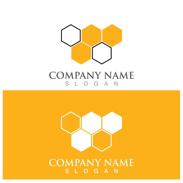 Honey logo and vector