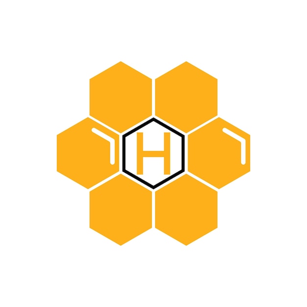 Honey logo and vector