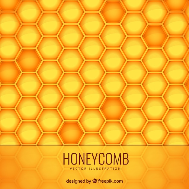 Honeycomb background