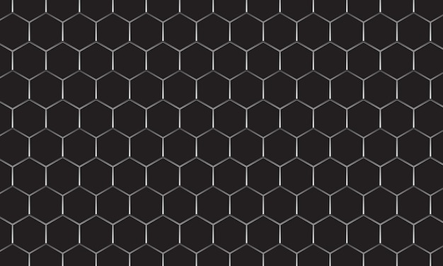 Vector honeycomb background