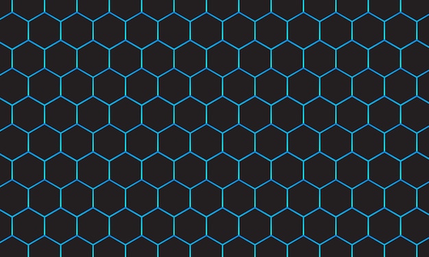 Vector honeycomb background